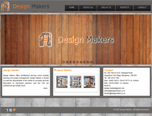 Tablet Screenshot of designmakers.co.in